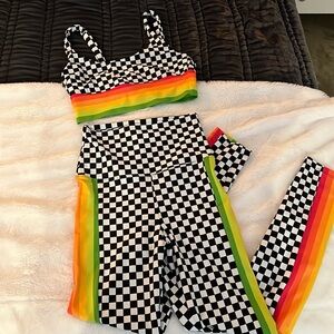 Beach Riot set, top S, bottoms M
